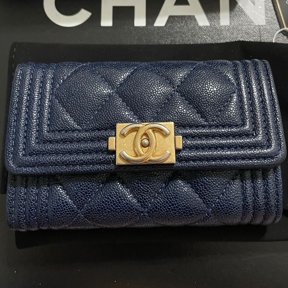 Chanel Boy Card Holder